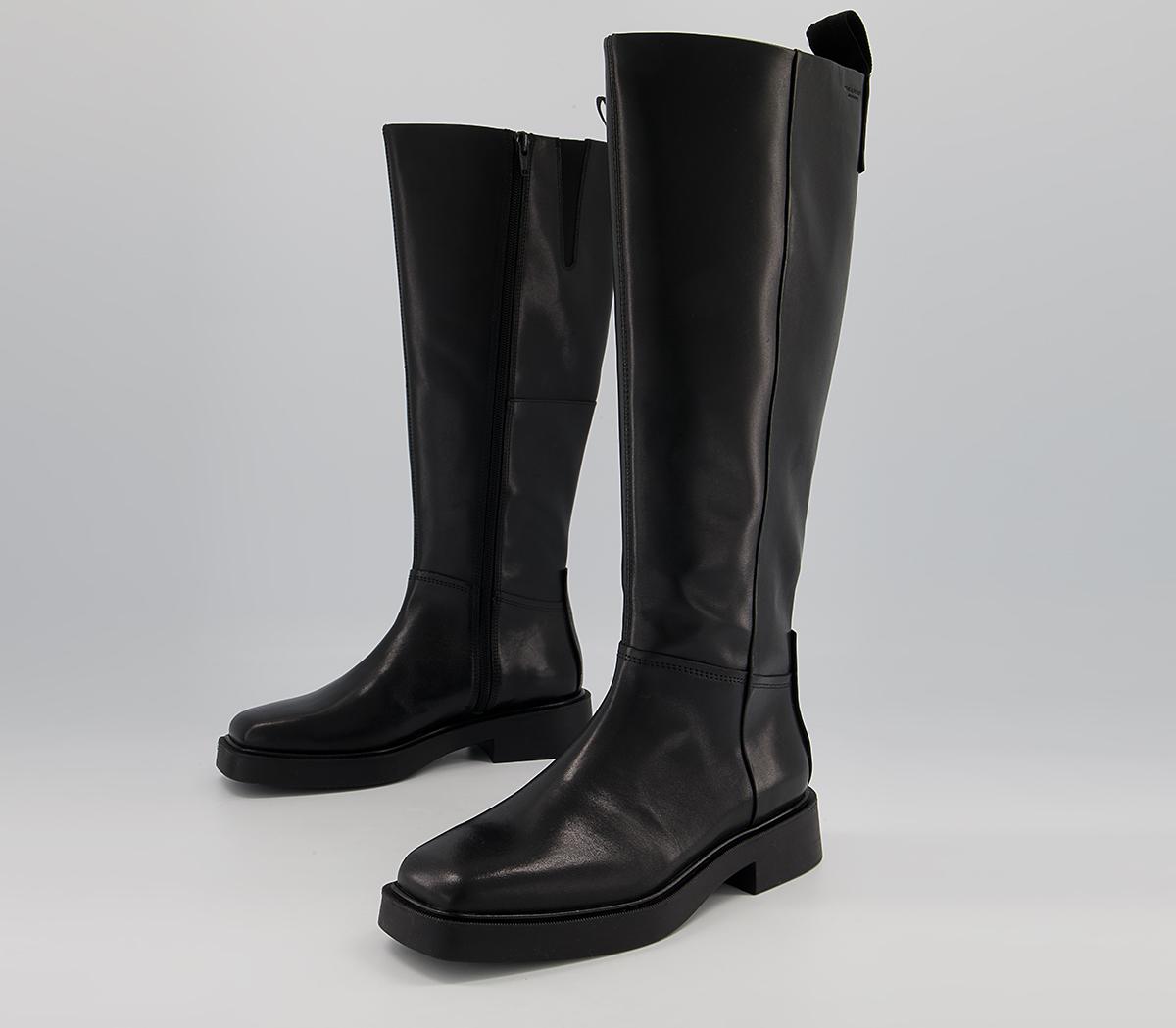 Vagabond Shoemakers Jillian Tall Boots Black - Knee High Boots