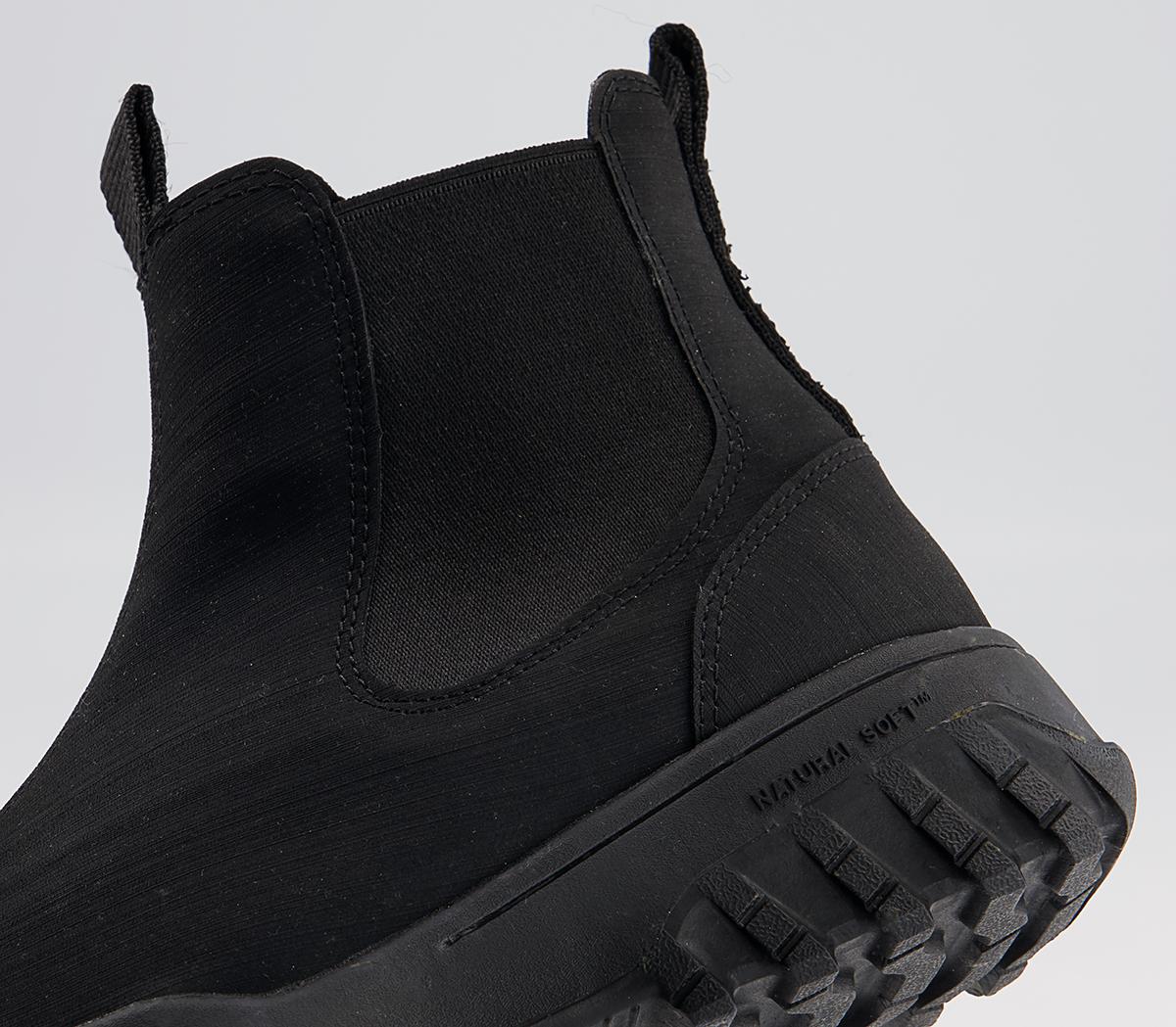 Woden Magda Rubber Track Chelsea Boots Woden Magda Rubber Track Chelsea Boots Black