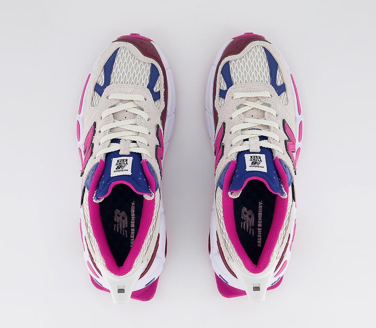 New Balance Yurt574 Trainers New Balance Yurt574 Trainers Sb White Pink