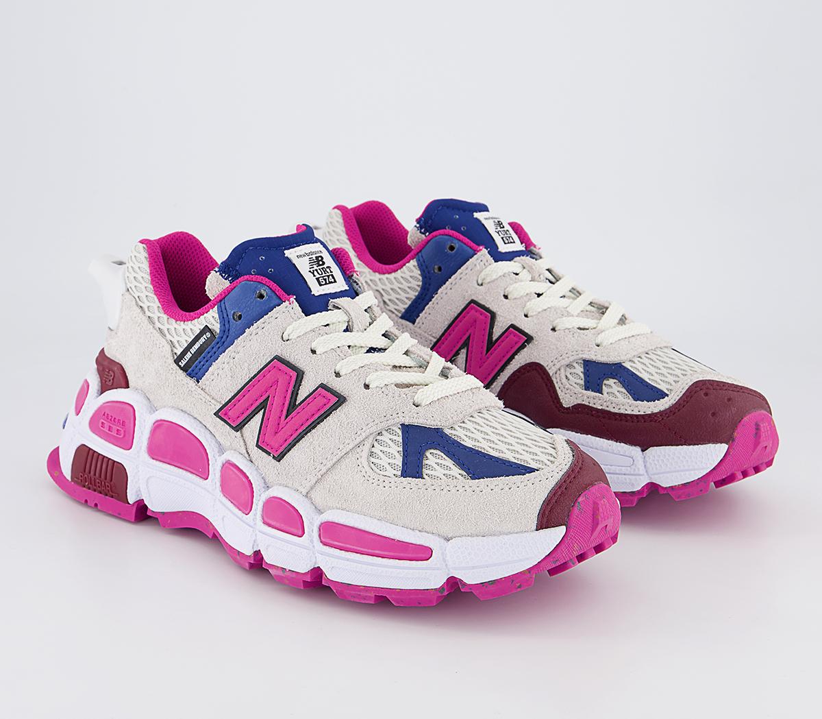 New Balance Yurt574 Trainers New Balance Yurt574 Trainers Sb White Pink