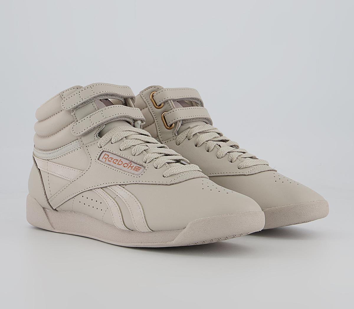 Reebok Freestyle Hi Cardi Trainers Reebok Freestyle Hi Cardi Trainers Moonstone F