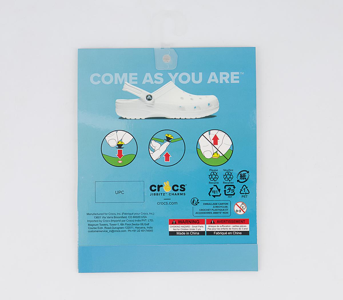 Crocs Fun Trend 5 Pack Jibbitz Crocs Fun Trend 5 Pack Jibbitz Multi