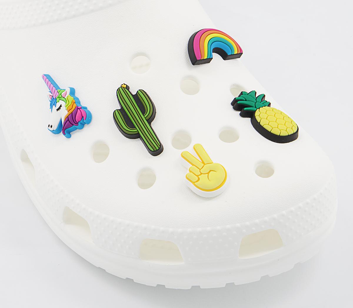 Crocs Fun Trend 5 Pack Jibbitz Crocs Fun Trend 5 Pack Jibbitz Multi