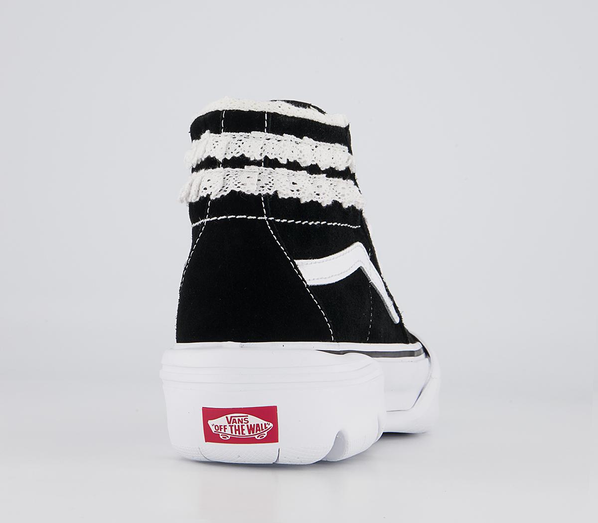 Vans Sk8 Hi Tapered Modular Trainers Vans Sk8 Hi Tapered Modular Trainers Sandy Liang Black True White
