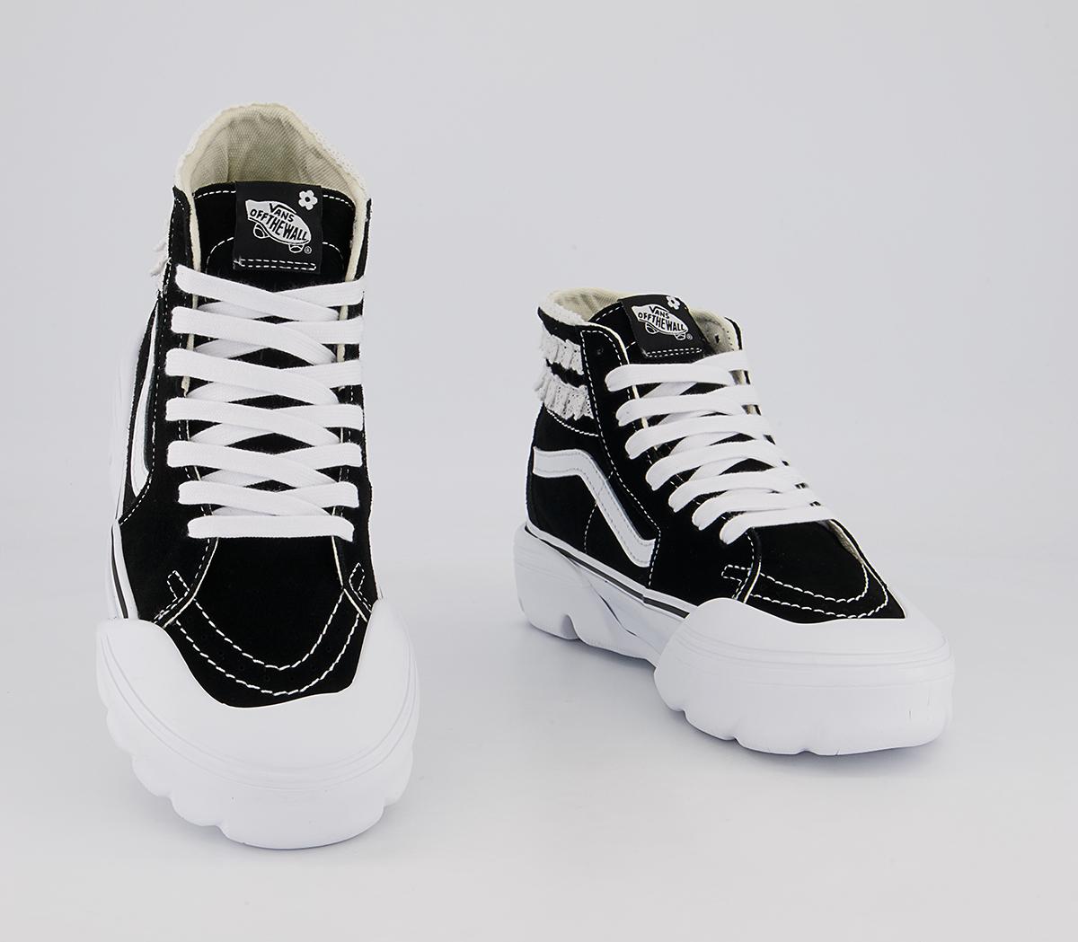 Vans Sk8 Hi Tapered Modular Trainers Vans Sk8 Hi Tapered Modular Trainers Sandy Liang Black True White