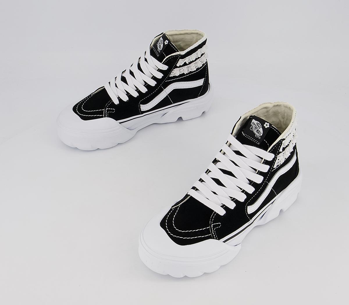 Vans Sk8 Hi Tapered Modular Trainers Vans Sk8 Hi Tapered Modular Trainers Sandy Liang Black True White