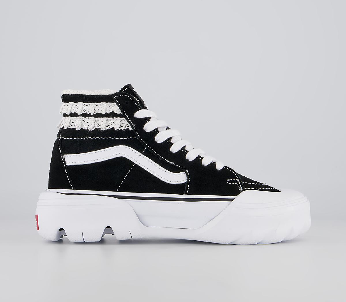 Vans Sk8 Hi Tapered Modular Trainers Sandy Liang Black True White