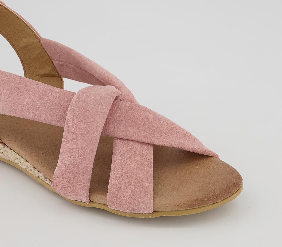 Office Hellie Espadrille Sandals Office Hellie Espadrille Sandals Nude Suede