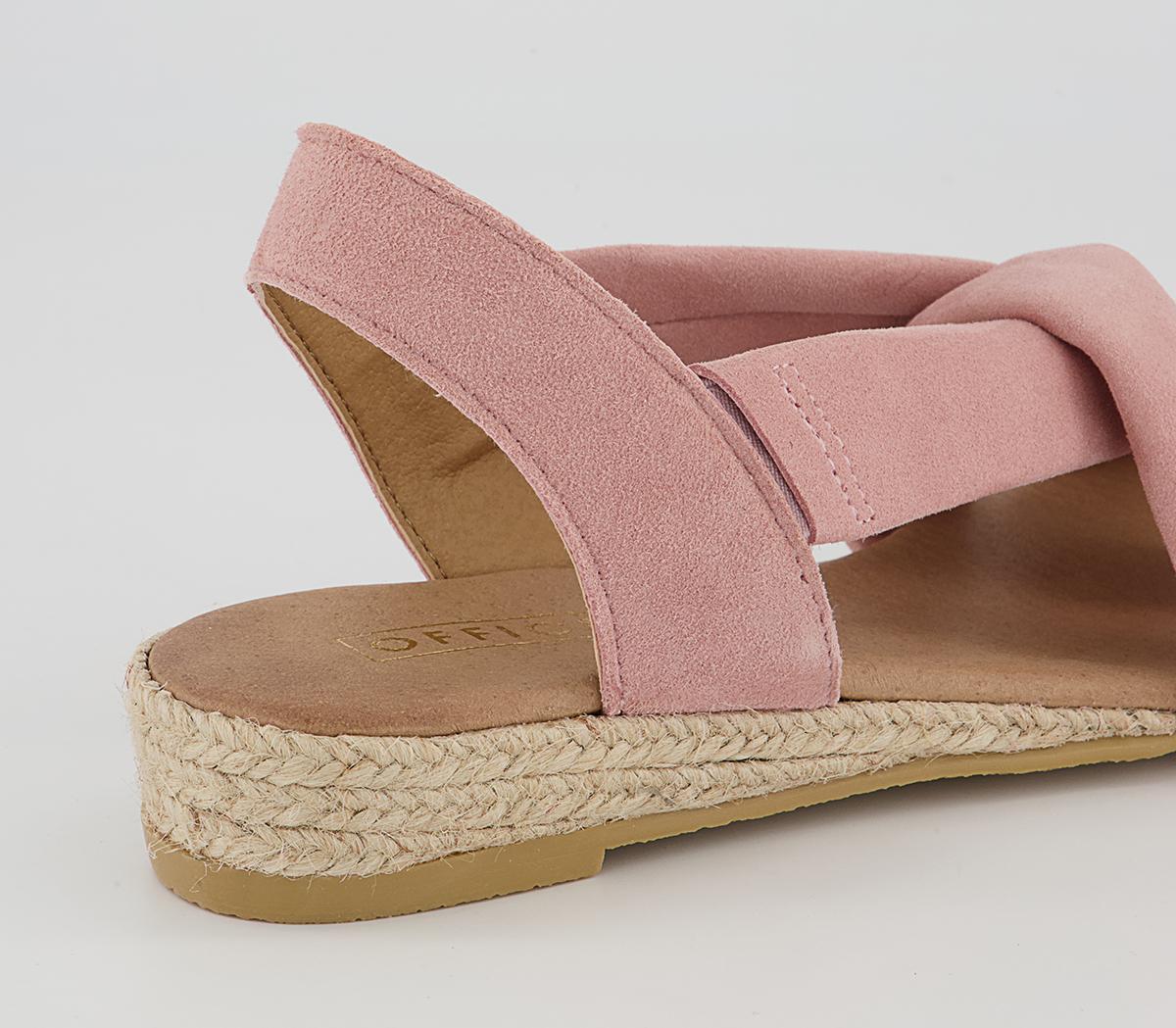 Office Hellie Espadrille Sandals Office Hellie Espadrille Sandals Nude Suede