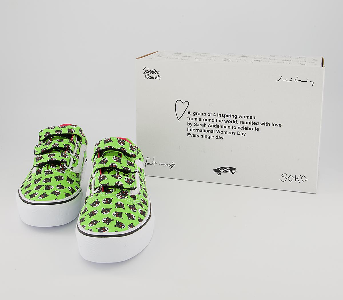 Vans Vault Old Skool V Platform Lx Trainers Vans Vault Old Skool V Platform Lx Trainers Sarah Andelman Soko Multi