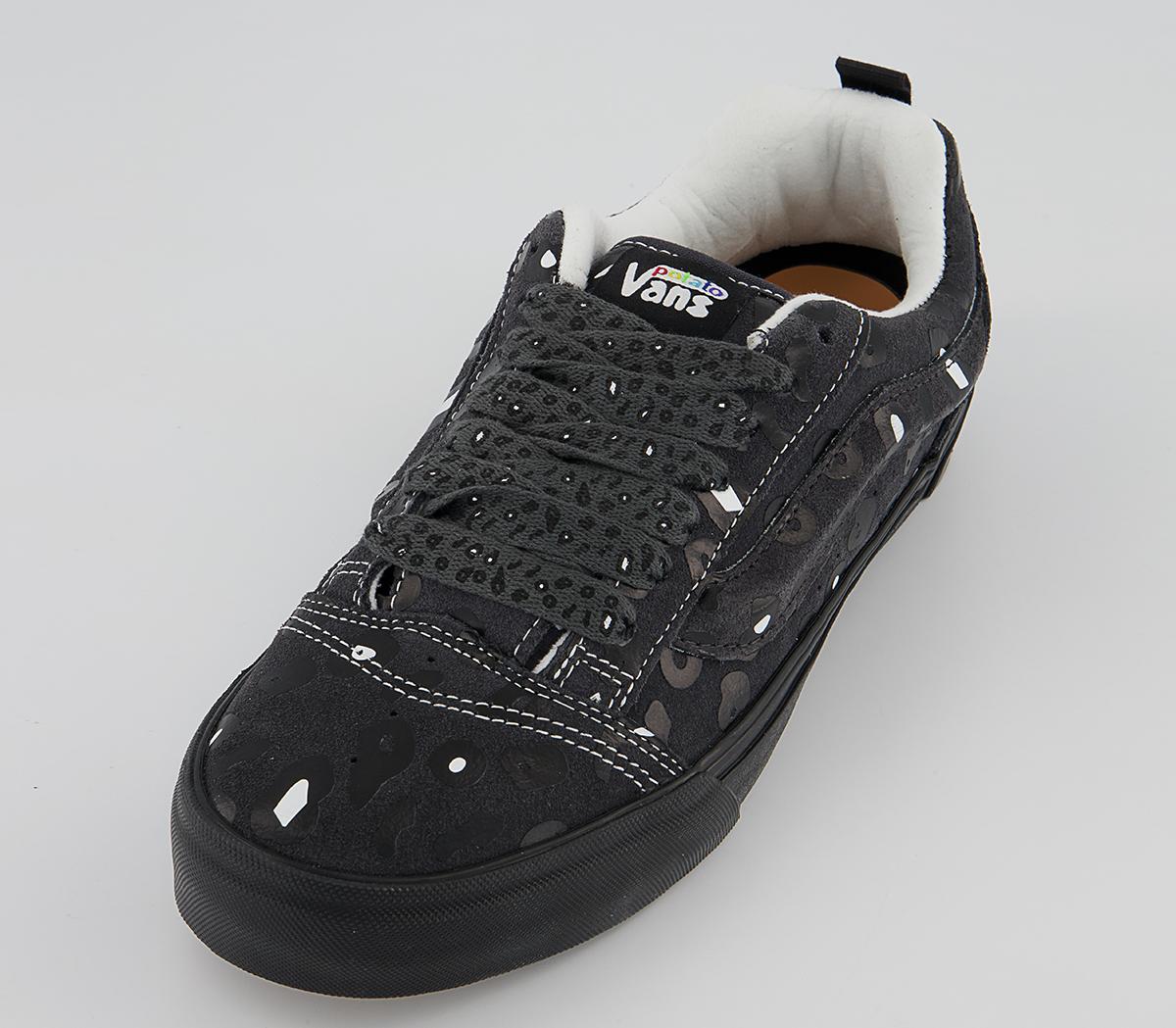 Vans Vault Knu Skool VR3 LX Trainers Vans Vault Knu Skool VR3 LX Trainers Imran Potato Asphalt Black True White