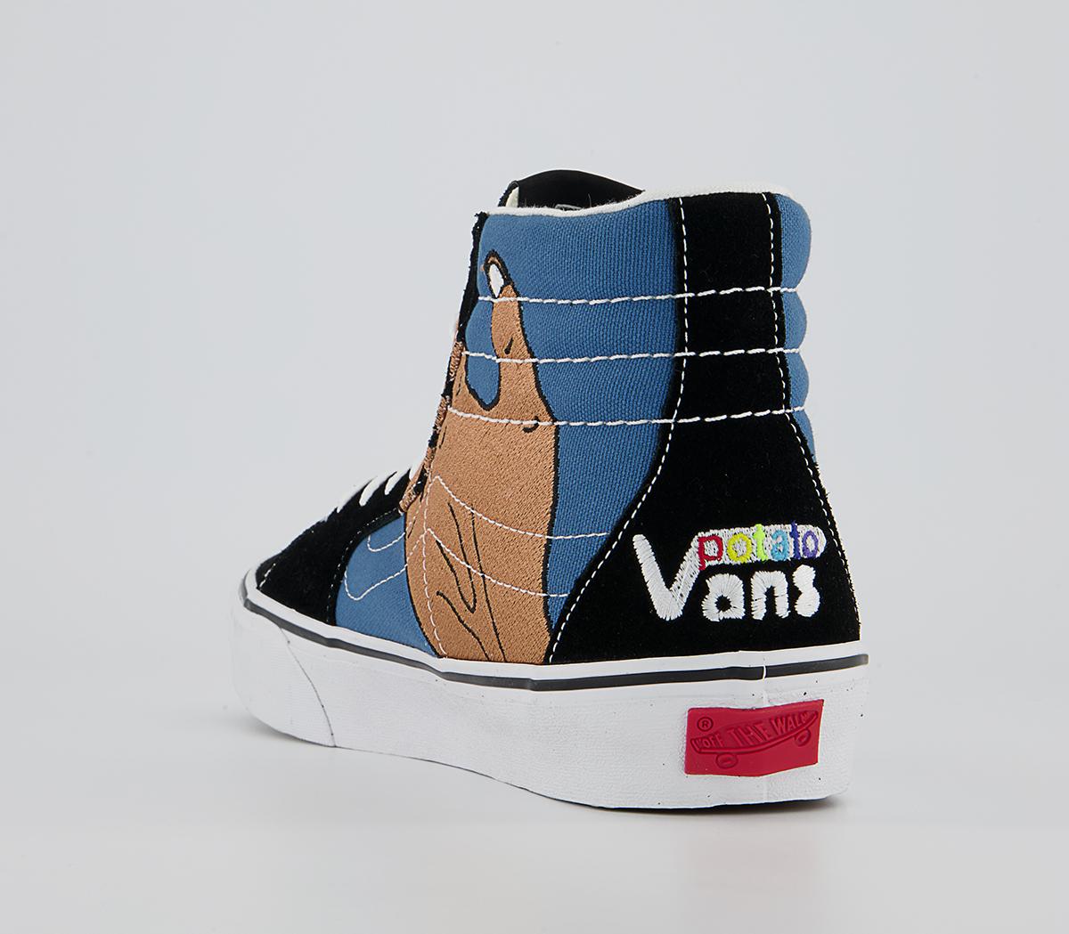 Vans Vault Sk8 Hi VR3 LX Trainers Vans Vault Sk8 Hi VR3 LX Trainers Imran Potato Black Navy True White Fenugreek