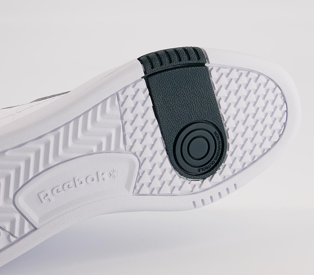 Reebok Court Peak Trainers Reebok Court Peak Trainers White Forest Green