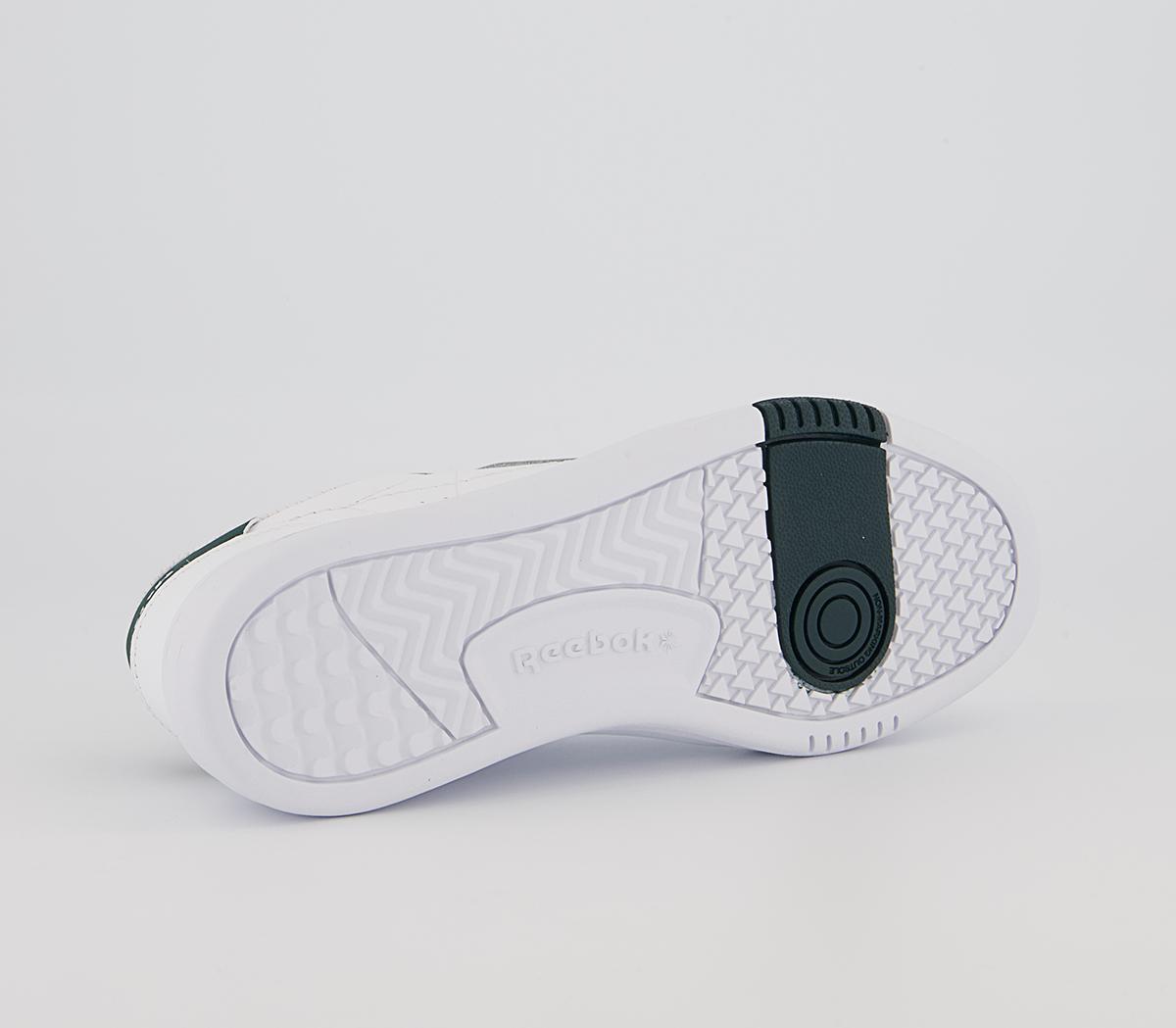 Reebok Court Peak Trainers Reebok Court Peak Trainers White Forest Green