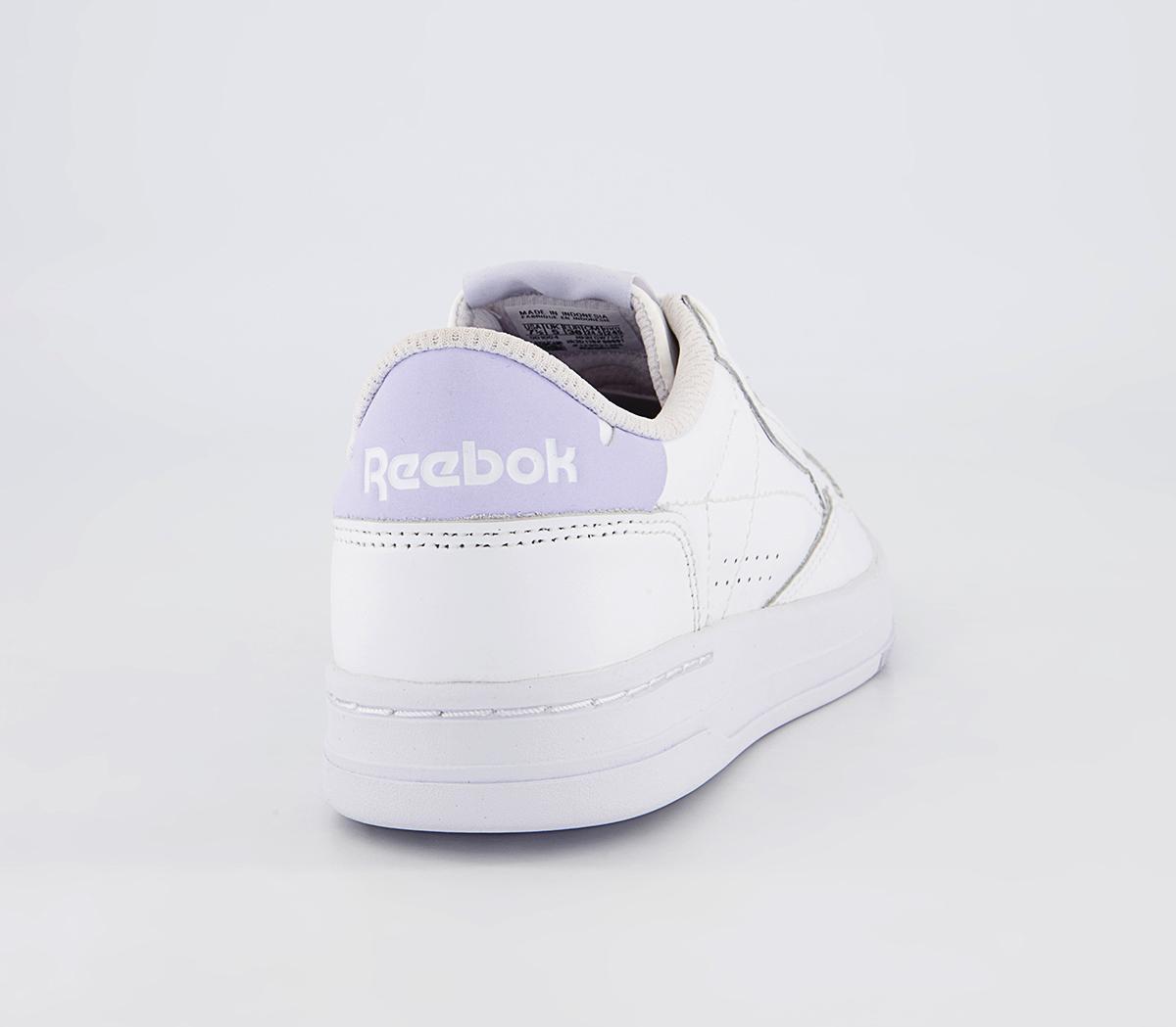 Reebok Court Peak Trainers Reebok Court Peak Trainers White Lucid Lilac