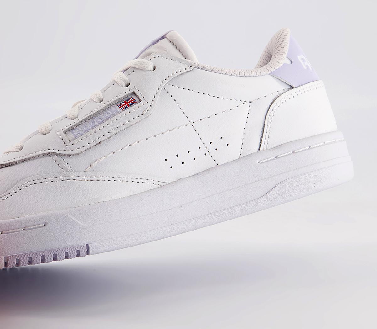 Reebok Court Peak Trainers Reebok Court Peak Trainers White Lucid Lilac