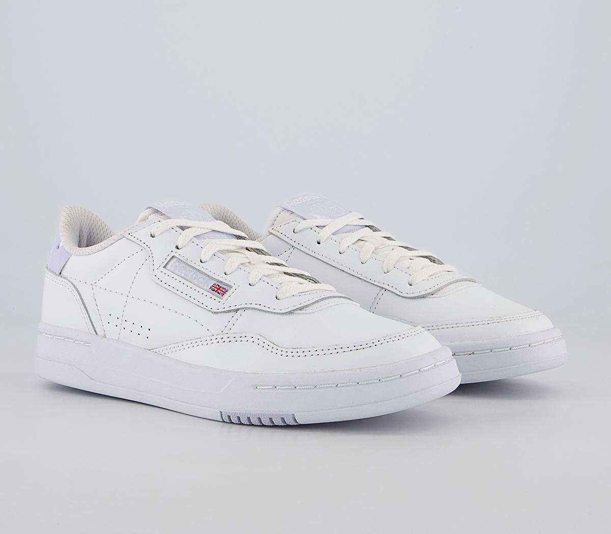 Reebok Court Peak Trainers Reebok Court Peak Trainers White Lucid Lilac