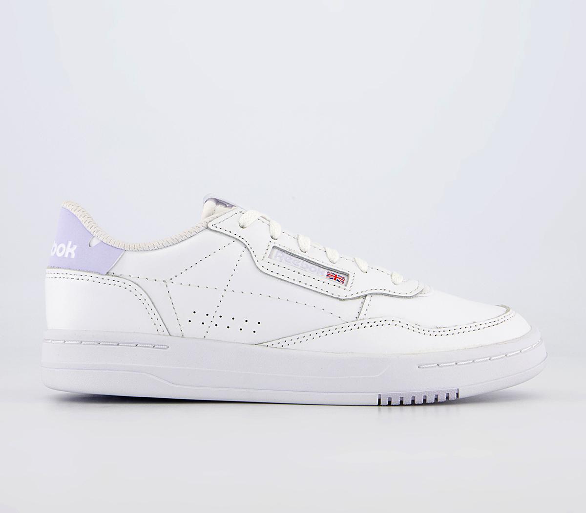 reebok lilac trainers