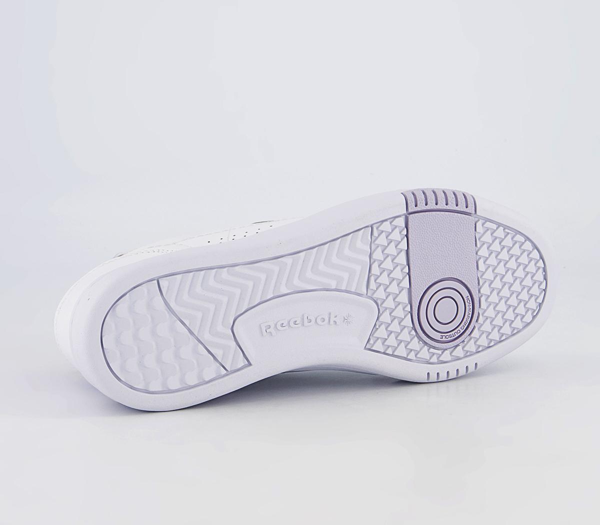 Reebok Court Peak Trainers Reebok Court Peak Trainers White Lucid Lilac