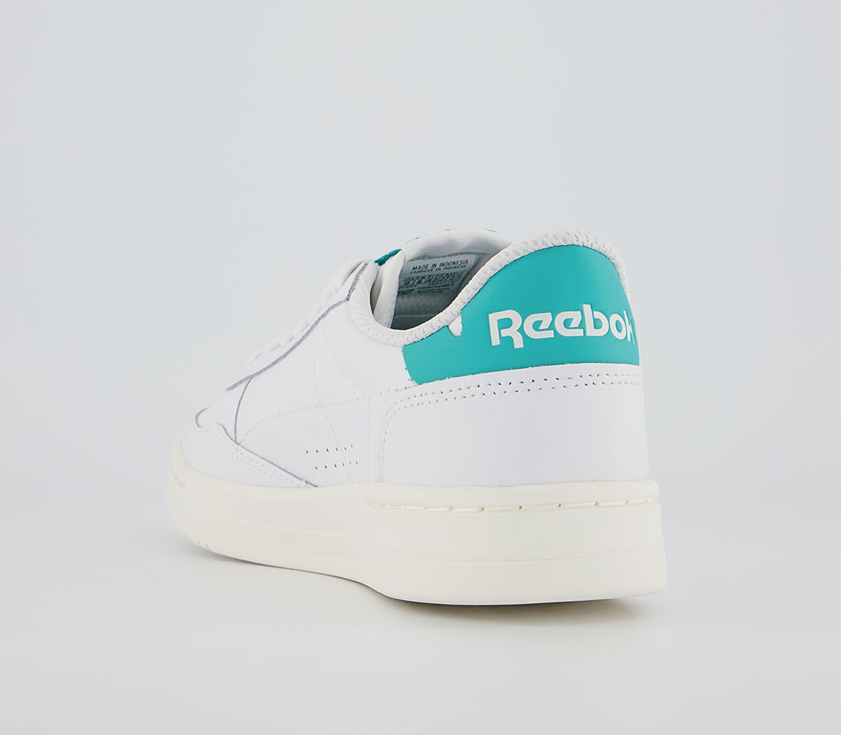 Reebok Court Peak Trainers Reebok Court Peak Trainers White Chalk Teal