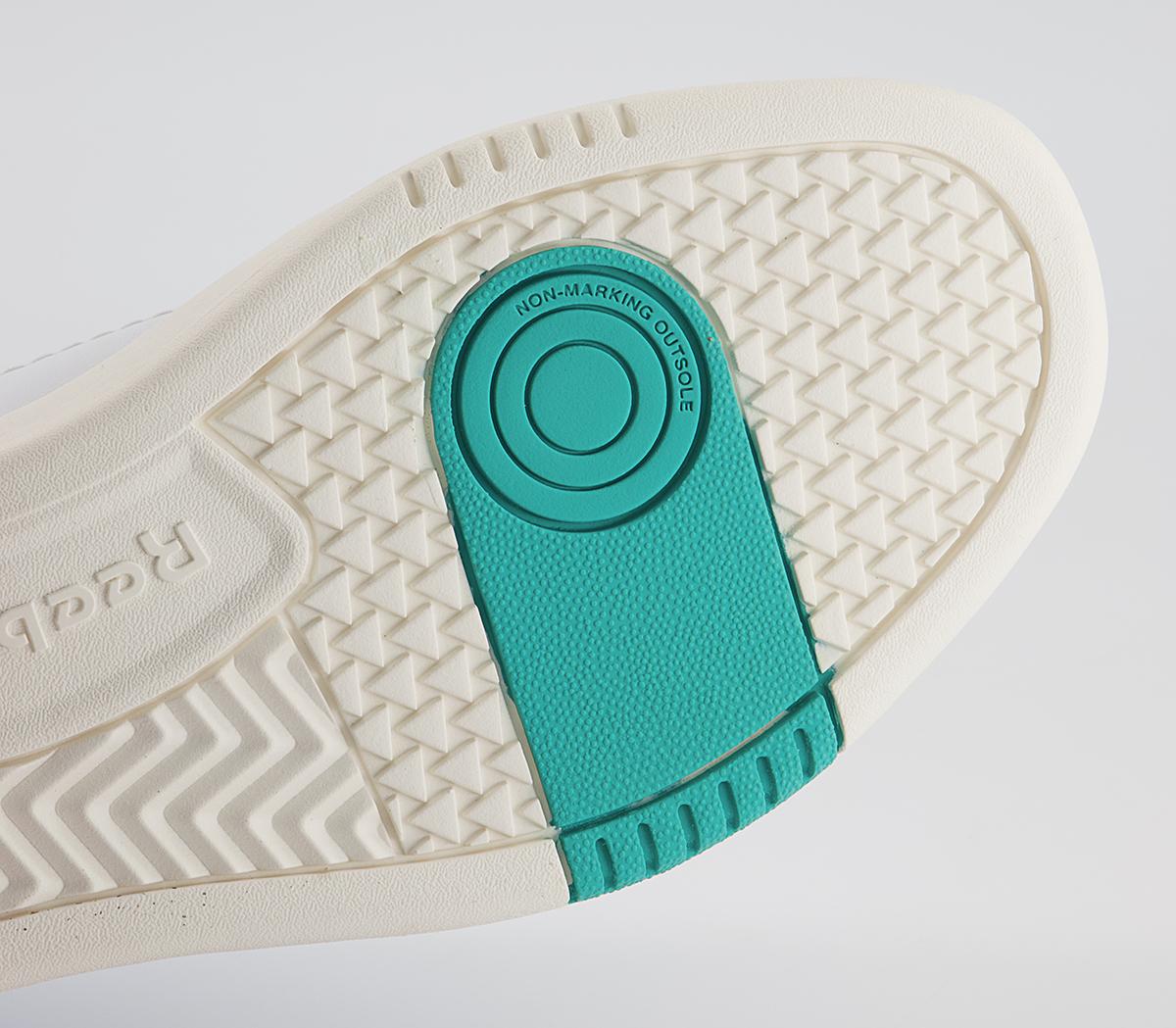 Reebok Court Peak Trainers Reebok Court Peak Trainers White Chalk Teal