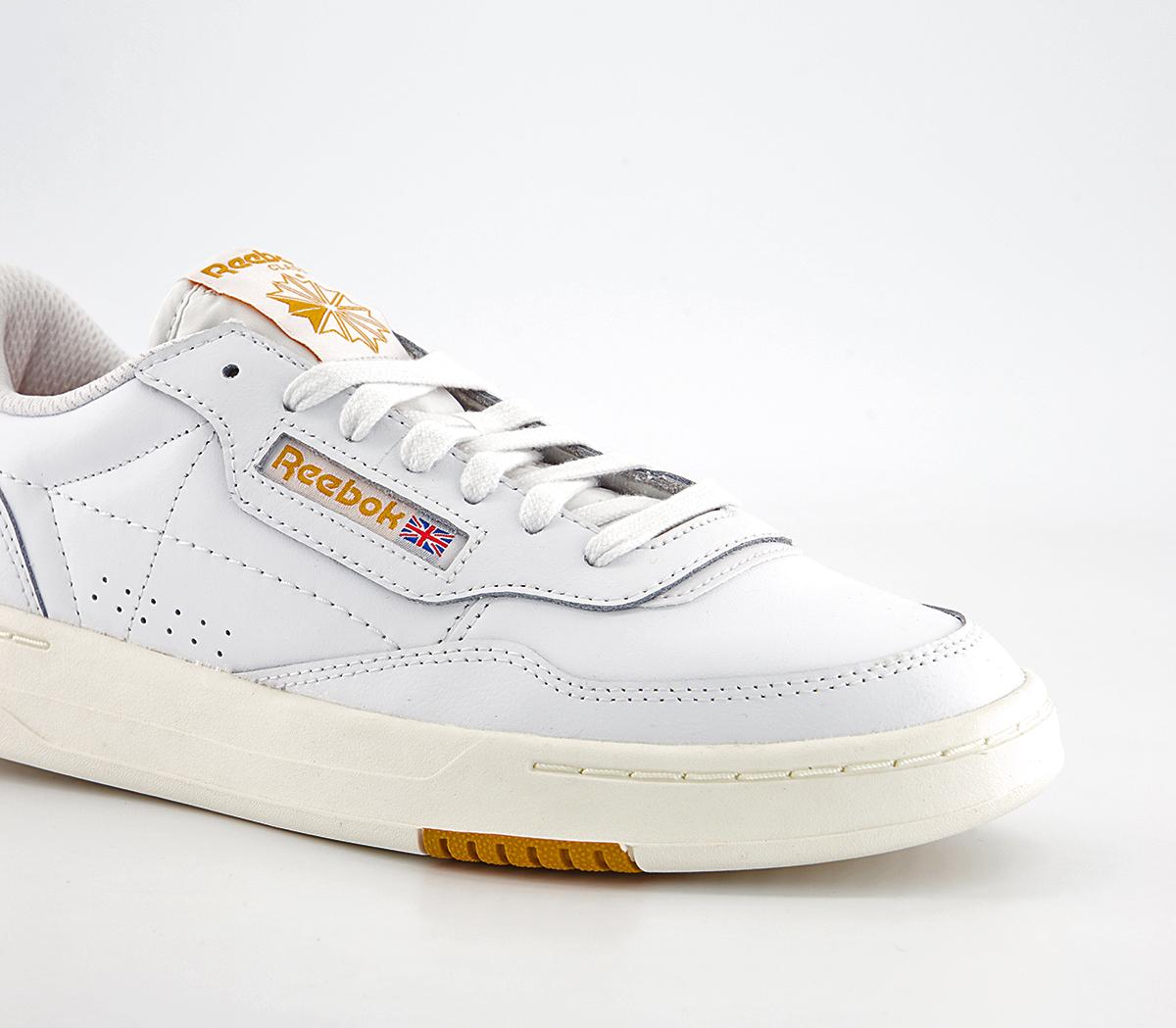 Reebok Court Peak Trainers Reebok Court Peak Trainers White Chalk Bright Orche