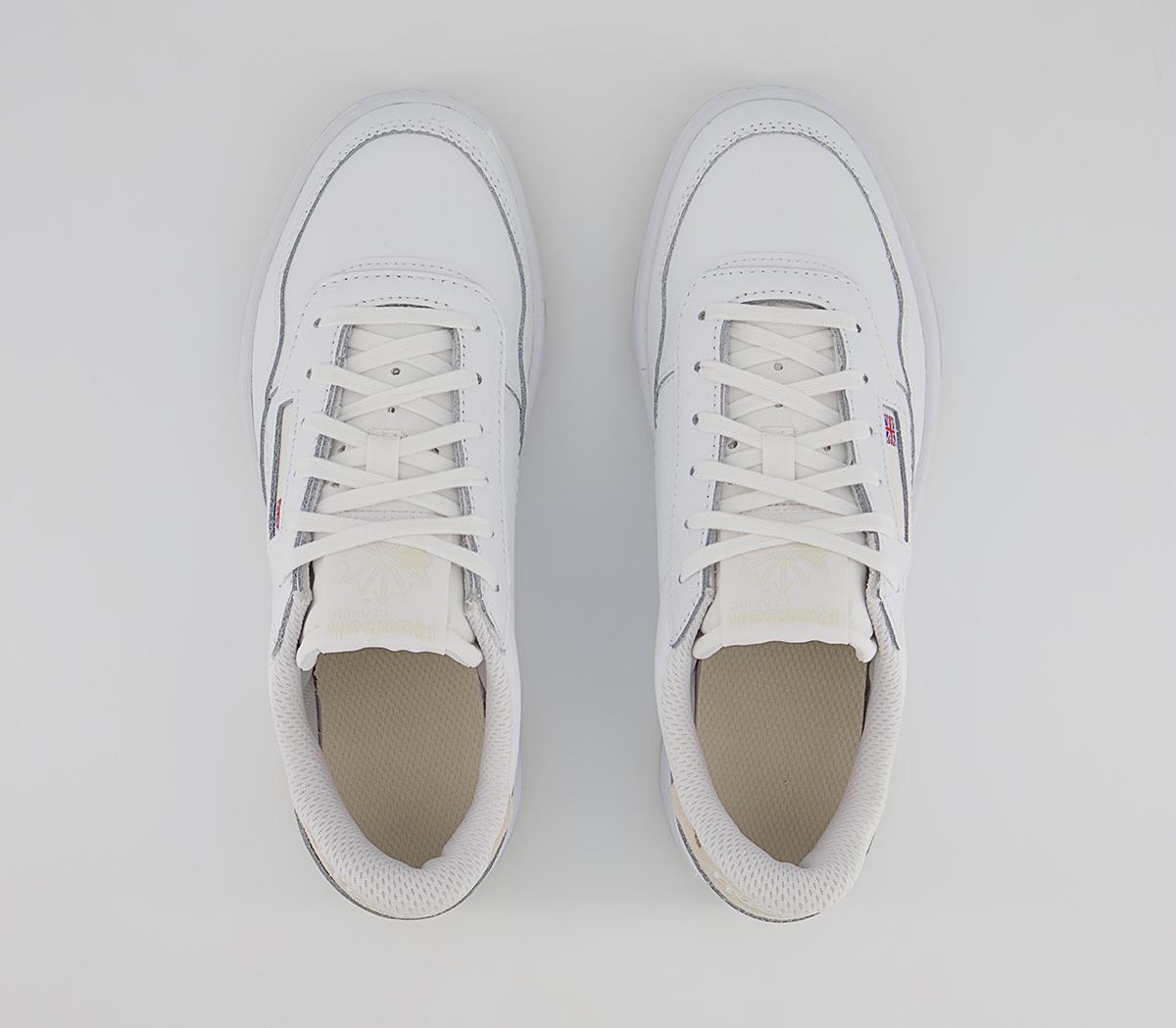 Reebok Court Peak Trainers Reebok Court Peak Trainers White Alabaster White