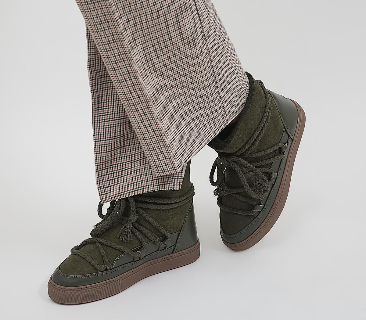 Olive slip 2025 on sneakers