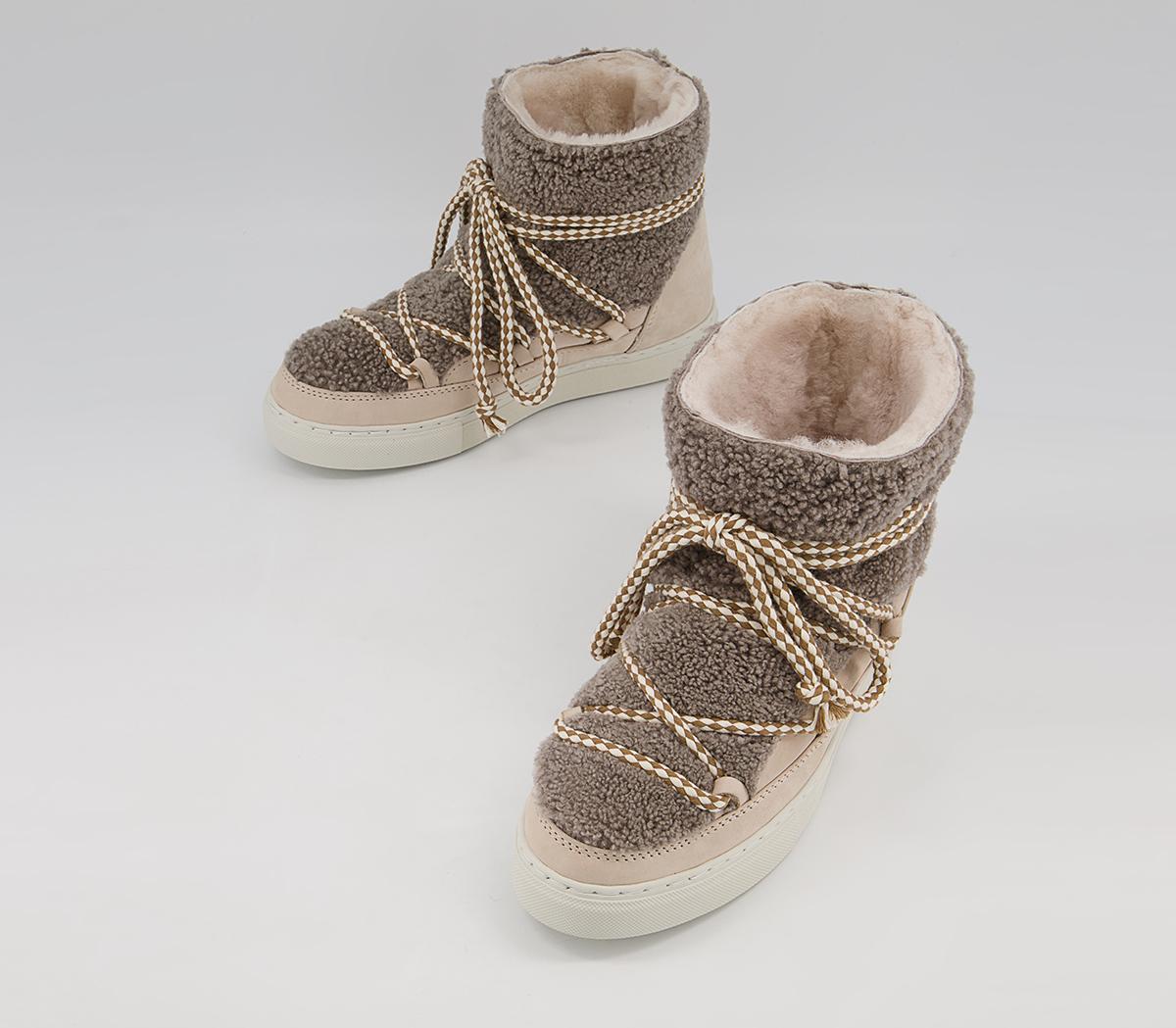 INUIKIICurly SneakersTaupe