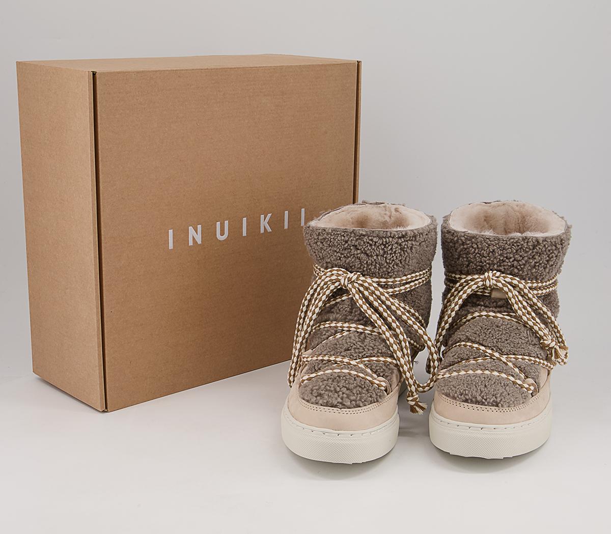 INUIKIICurly SneakersTaupe