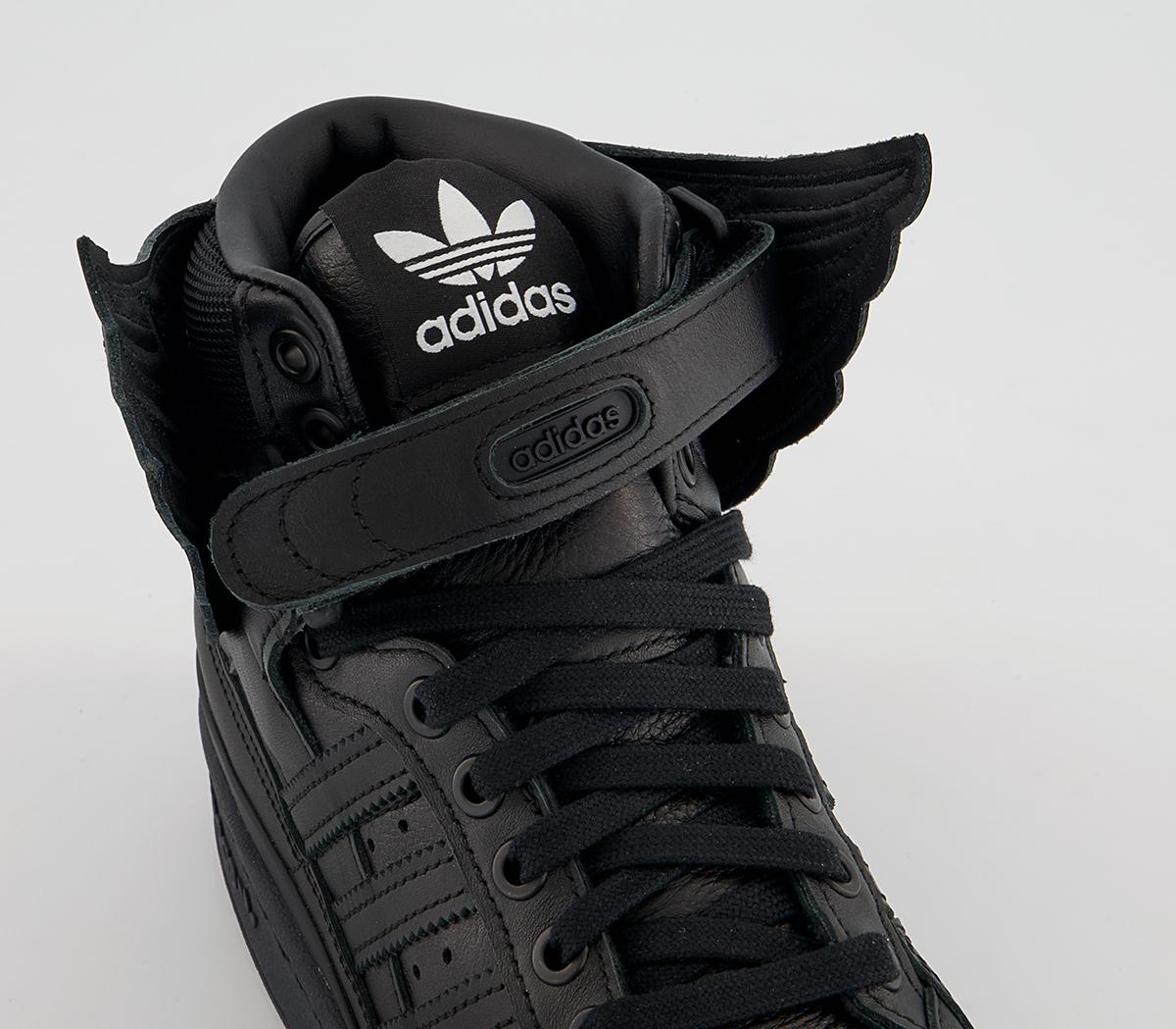 adidas Jeremy Scott New Wings Trainers adidas Jeremy Scott New Wings Trainers Core Black Core Black White