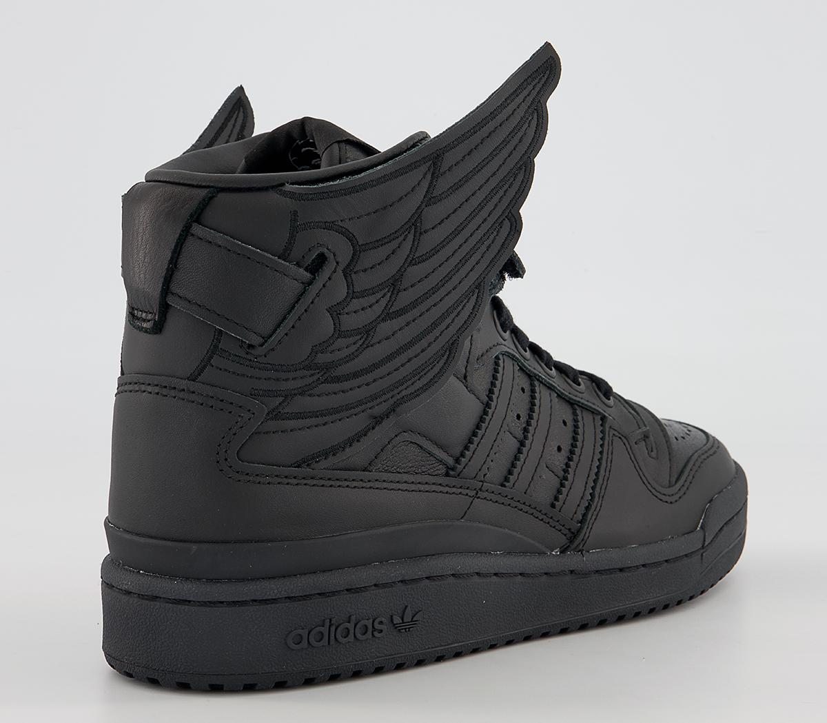 adidas Jeremy Scott New Wings Trainers adidas Jeremy Scott New Wings Trainers Core Black Core Black White