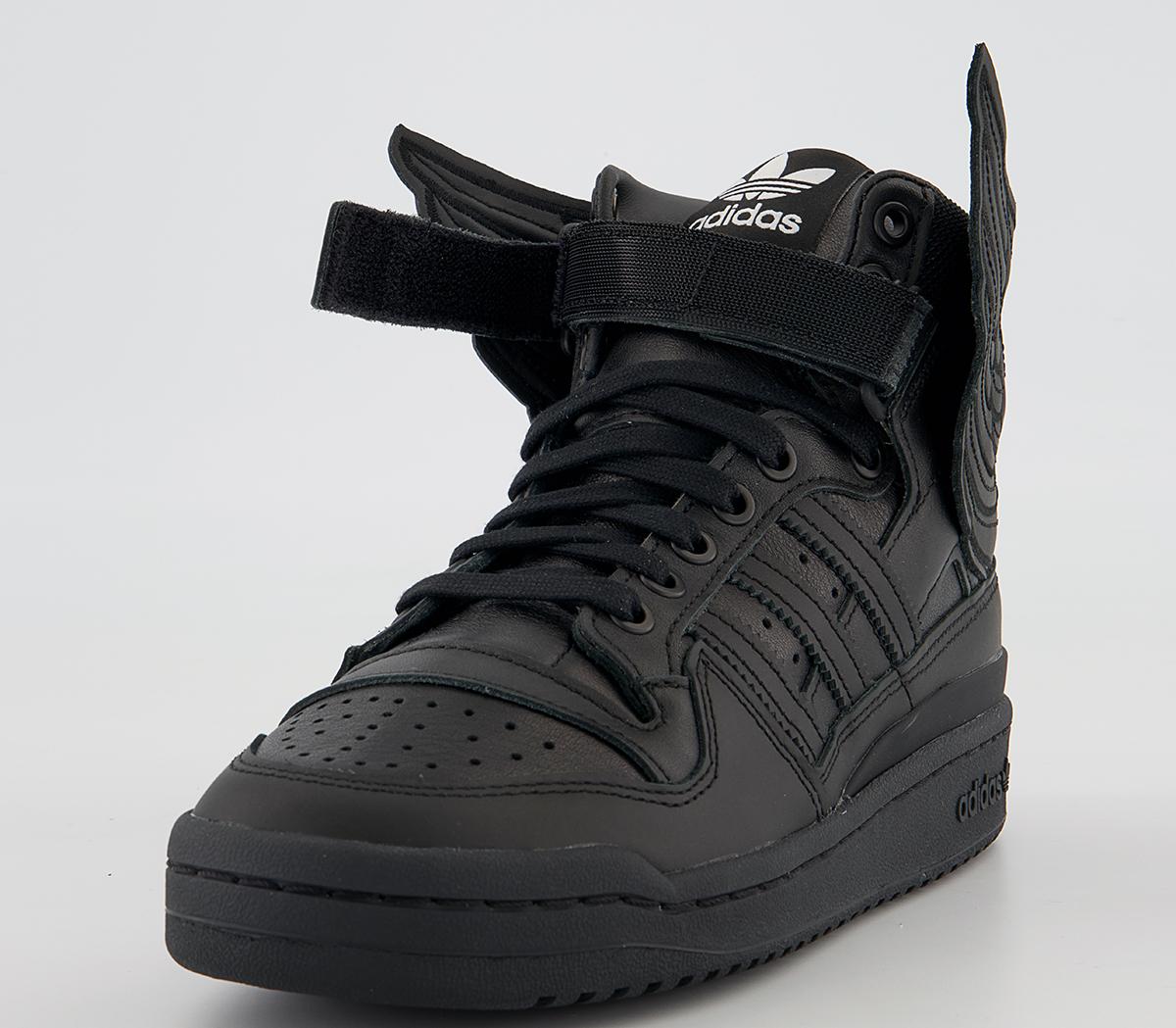 adidas Jeremy Scott New Wings Trainers adidas Jeremy Scott New Wings Trainers Core Black Core Black White