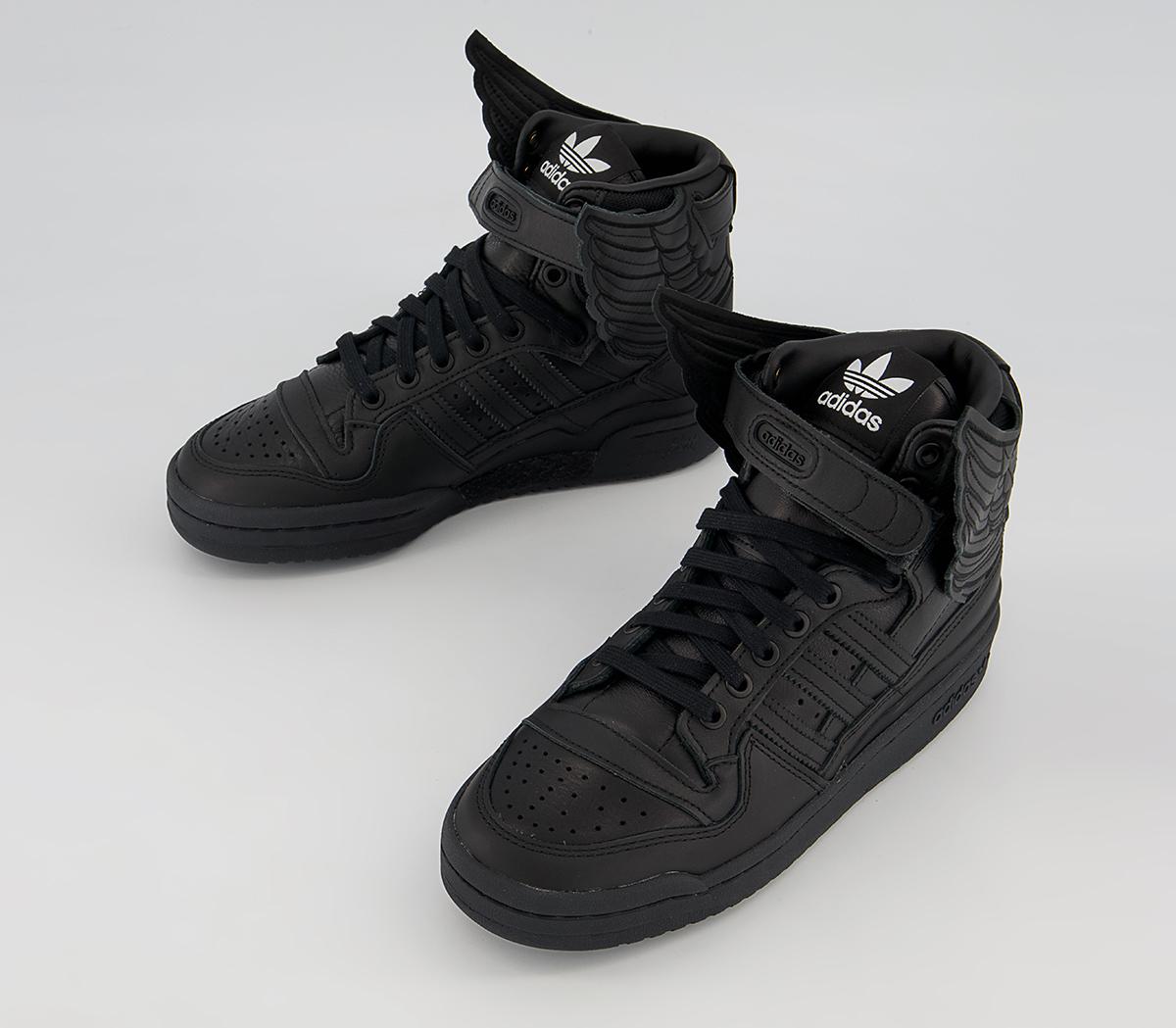 adidas Jeremy Scott New Wings Trainers adidas Jeremy Scott New Wings Trainers Core Black Core Black White