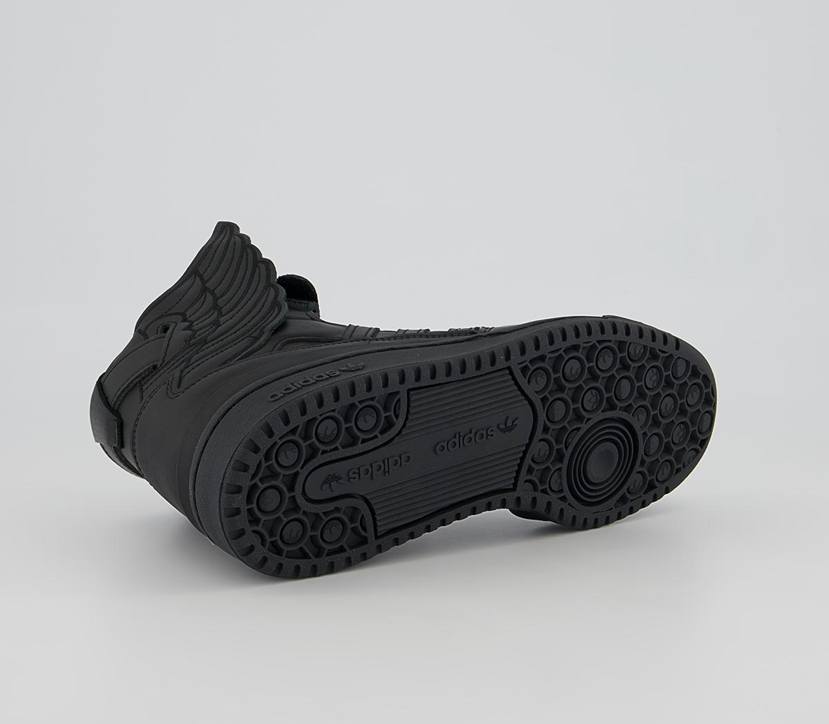 adidas Jeremy Scott New Wings Trainers adidas Jeremy Scott New Wings Trainers Core Black Core Black White