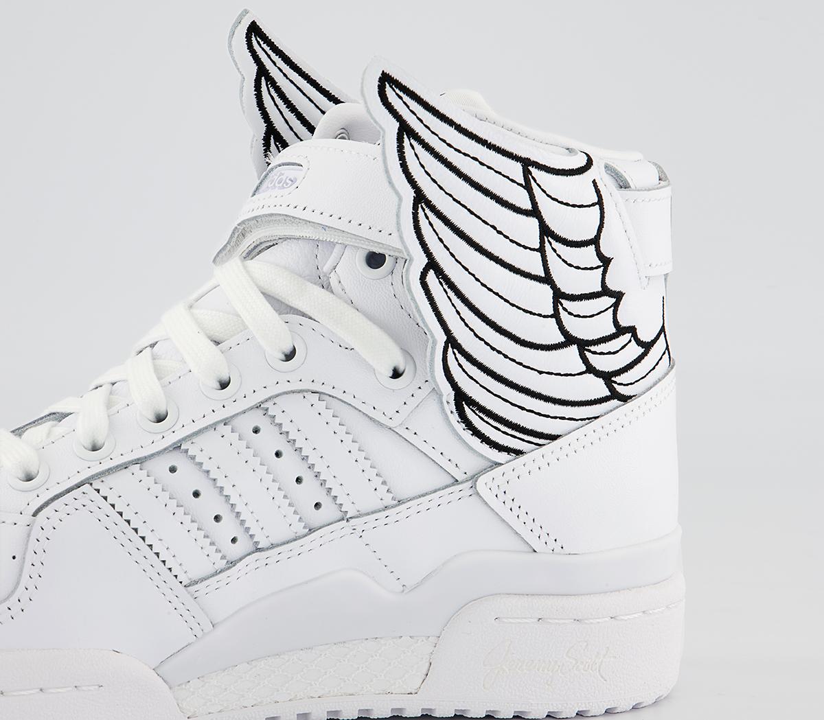adidas Jeremy Scott New Wings Trainers adidas Jeremy Scott New Wings Trainers White White Core Black