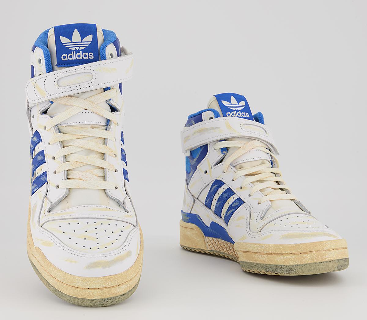 adidas Forum 84 Hi AEC Trainers adidas Forum 84 Hi AEC Trainers White Purple