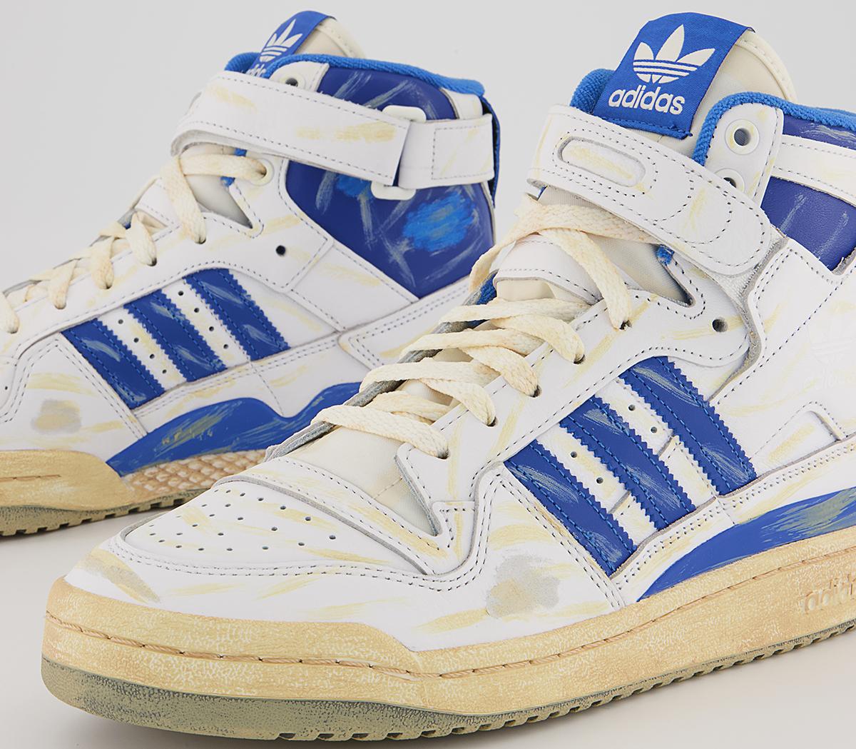 adidas Forum 84 Hi AEC Trainers adidas Forum 84 Hi AEC Trainers White Purple