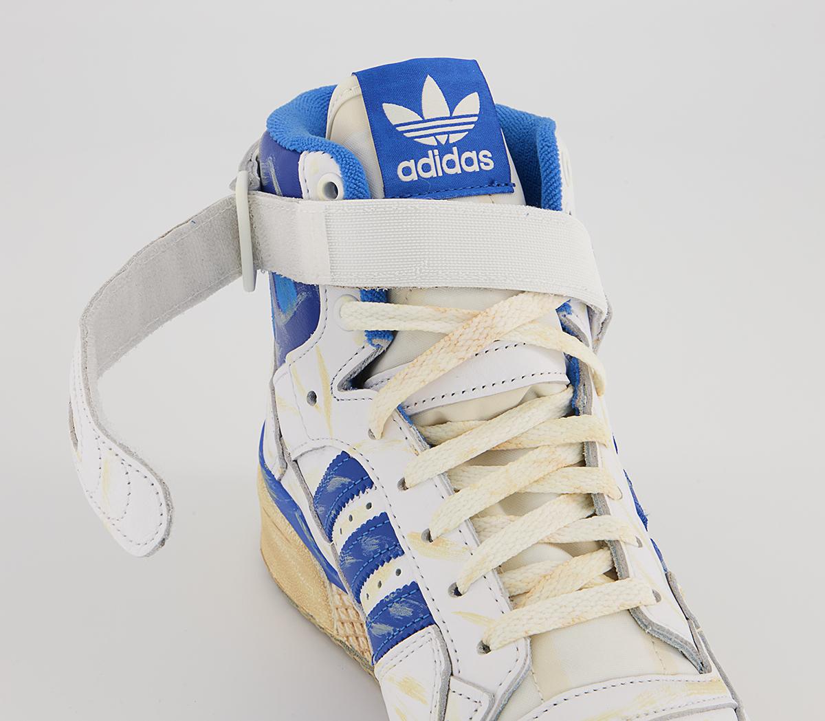 adidas Forum 84 Hi AEC Trainers adidas Forum 84 Hi AEC Trainers White Purple