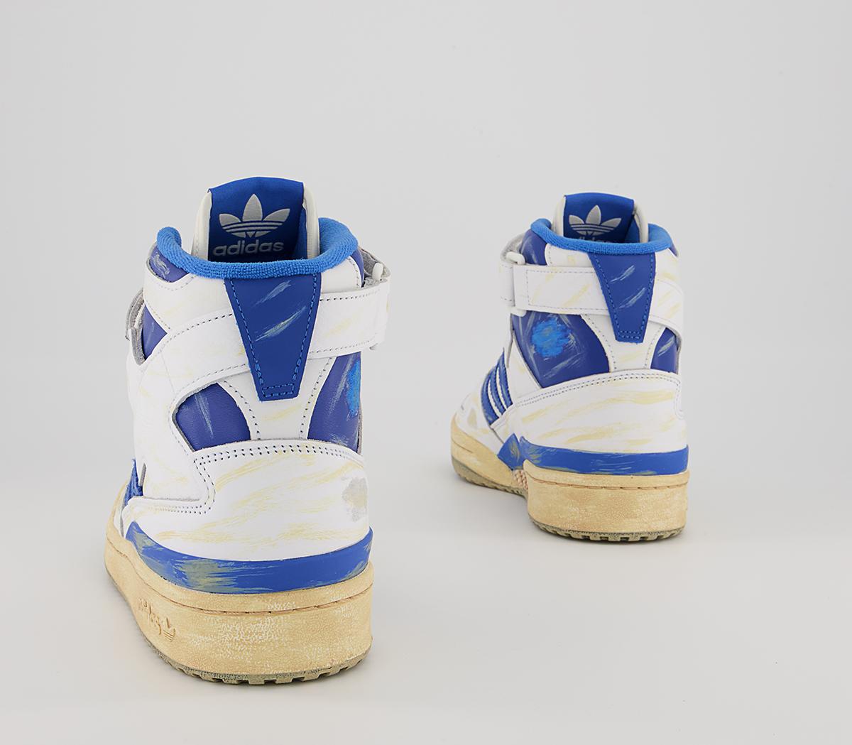adidas Forum 84 Hi AEC Trainers adidas Forum 84 Hi AEC Trainers White Purple