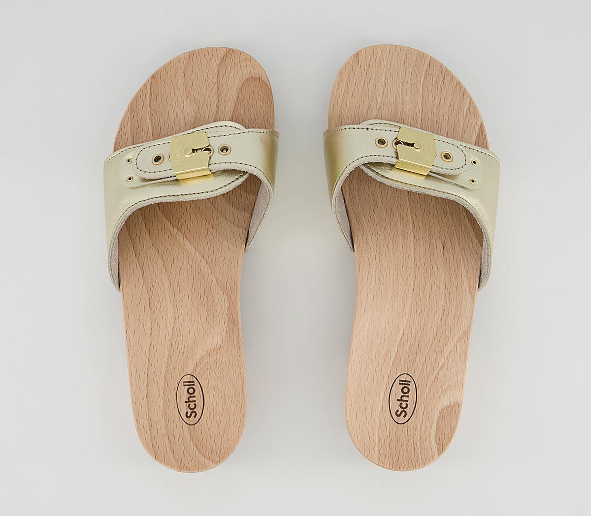 Scholl Pescura Heel Clogs Scholl Pescura Heel Clogs Platinum