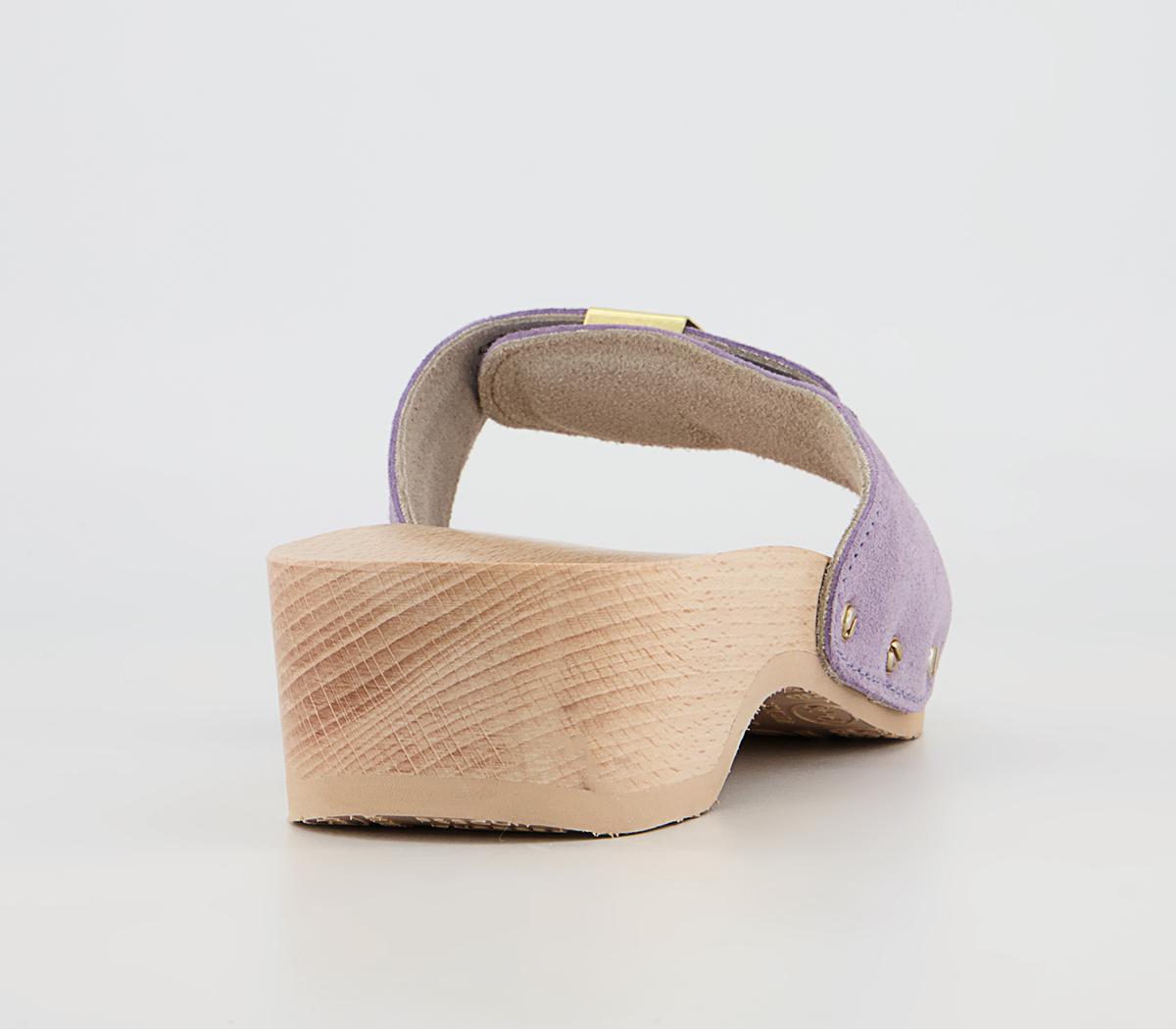 Scholl Pescura Heel Clogs Scholl Pescura Heel Clogs Lilac