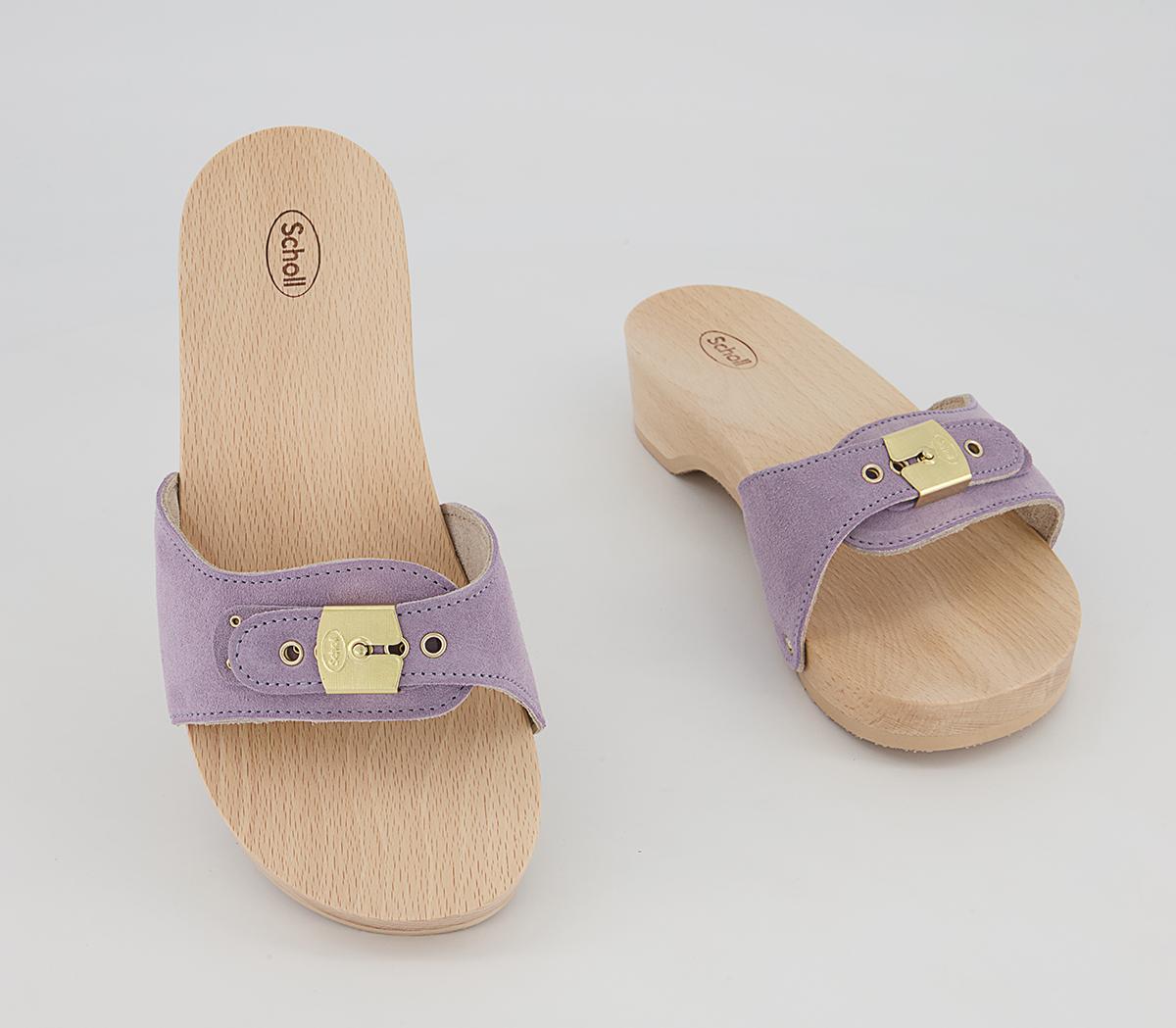 Scholl Pescura Heel Clogs Scholl Pescura Heel Clogs Lilac