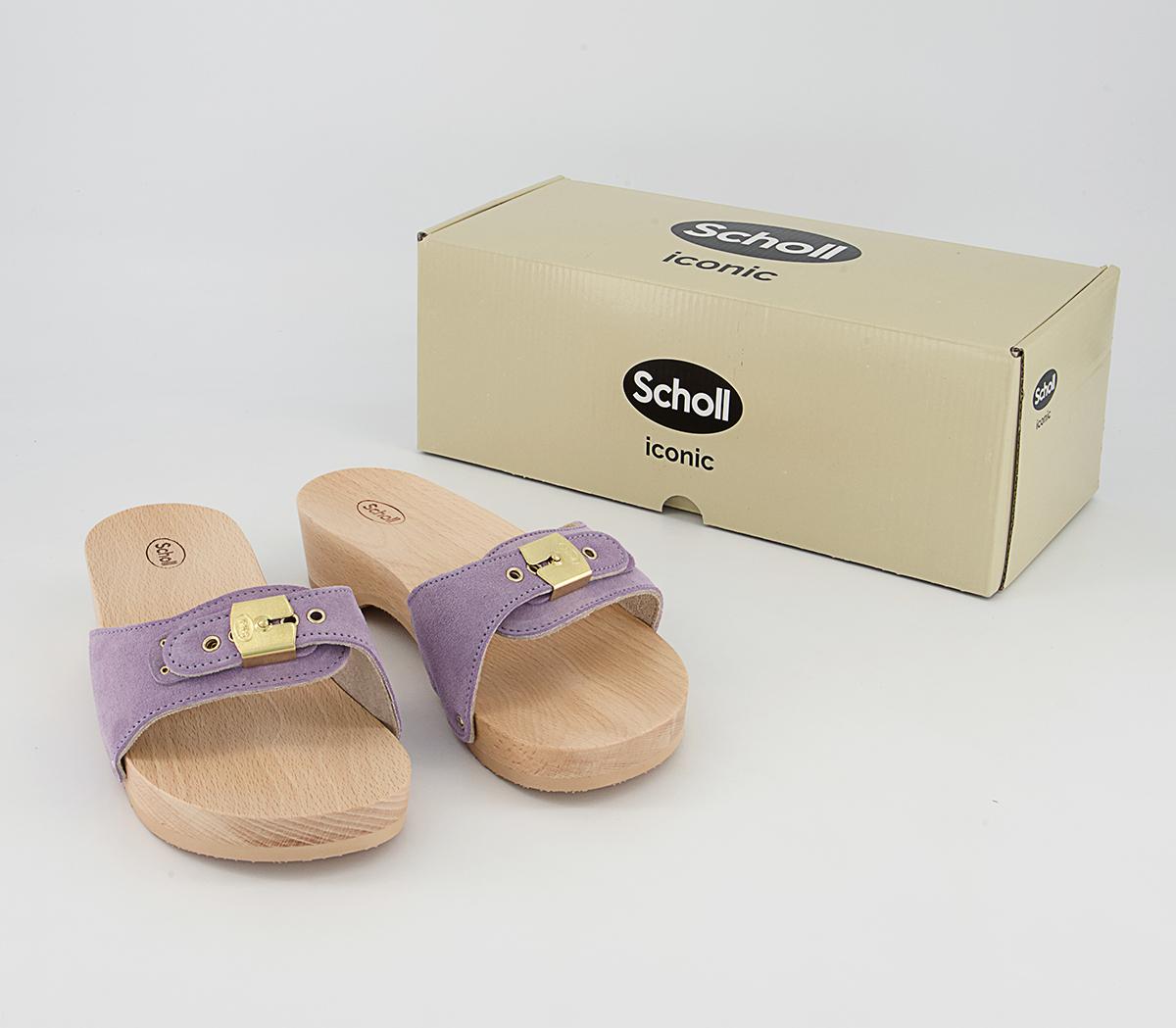Scholl Pescura Heel Clogs Scholl Pescura Heel Clogs Lilac