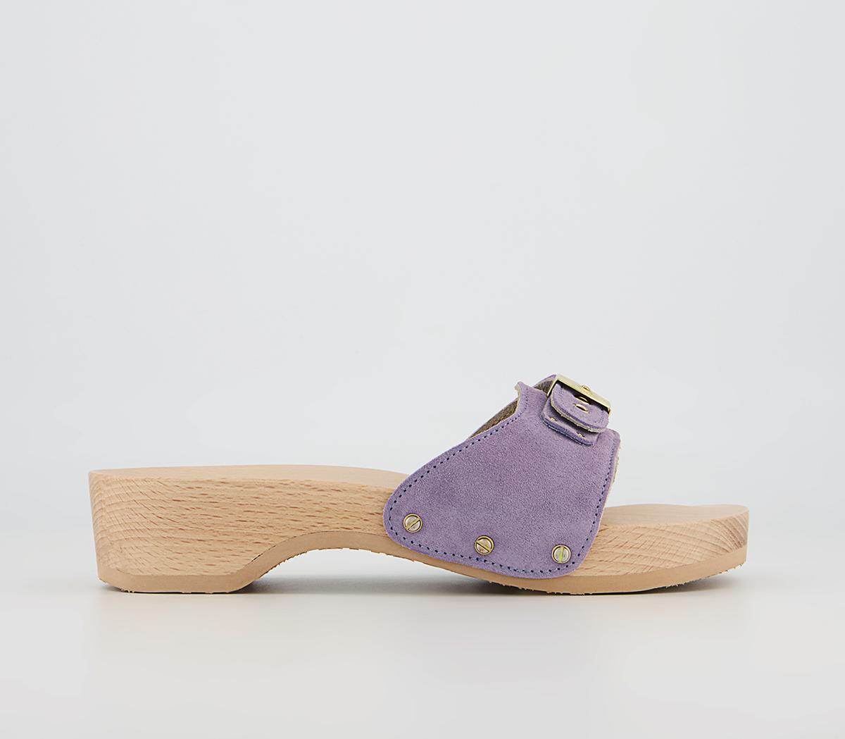 Scholl Pescura Heel Clogs Scholl Pescura Heel Clogs Lilac