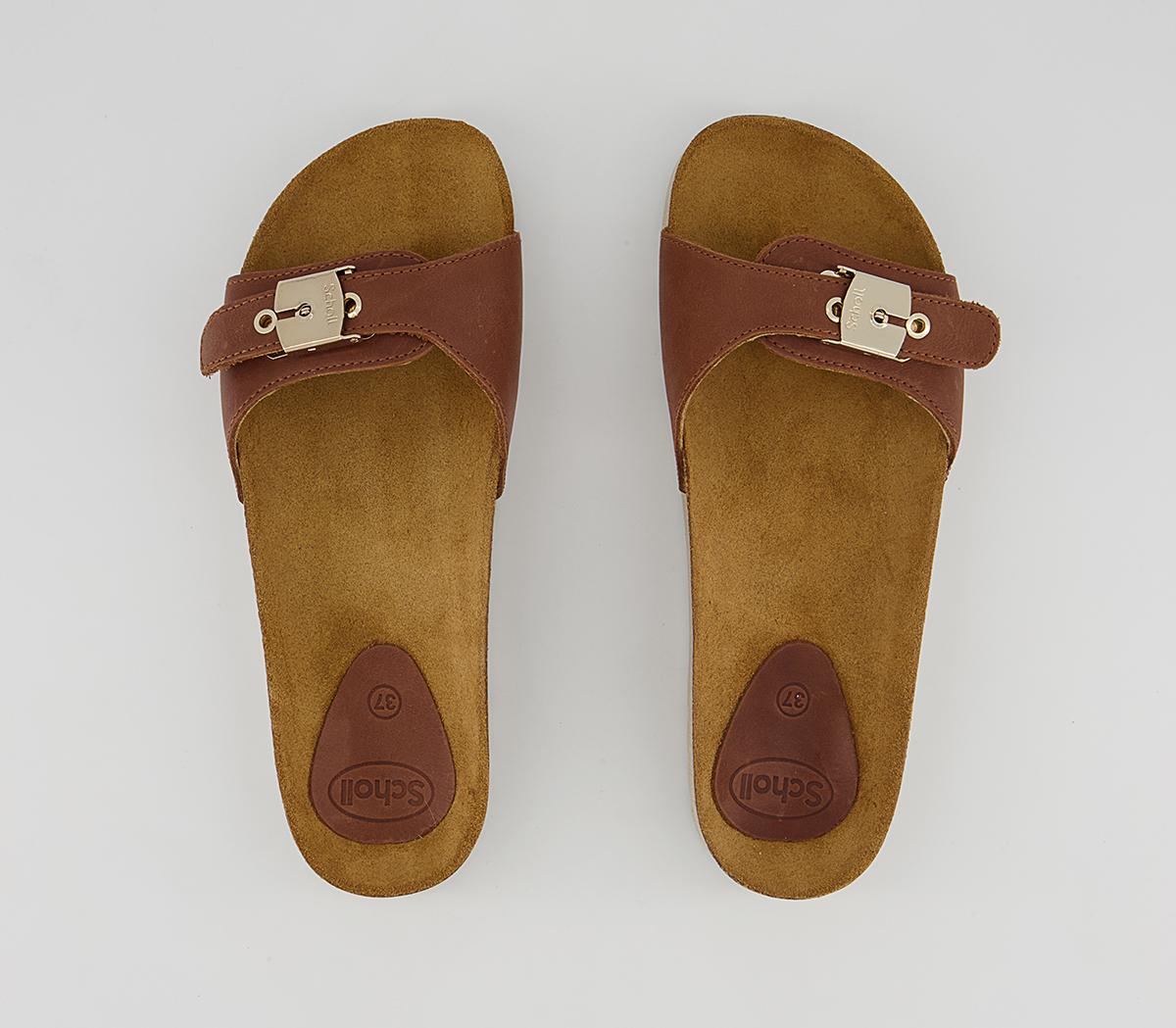 Scholl Nina Slides Scholl Nina Slides Light Brown