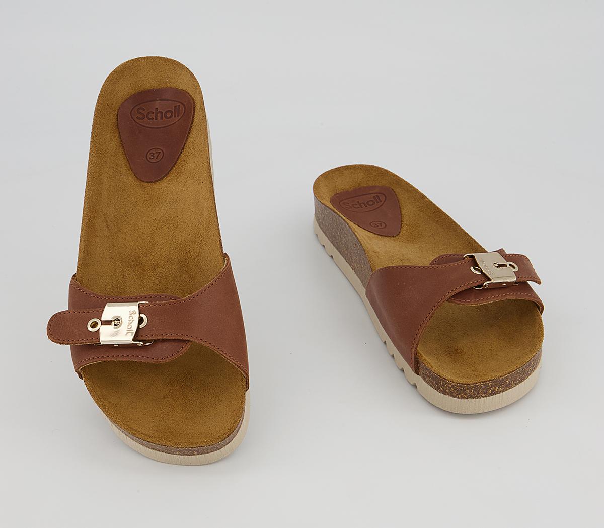 Scholl Nina Slides Scholl Nina Slides Light Brown