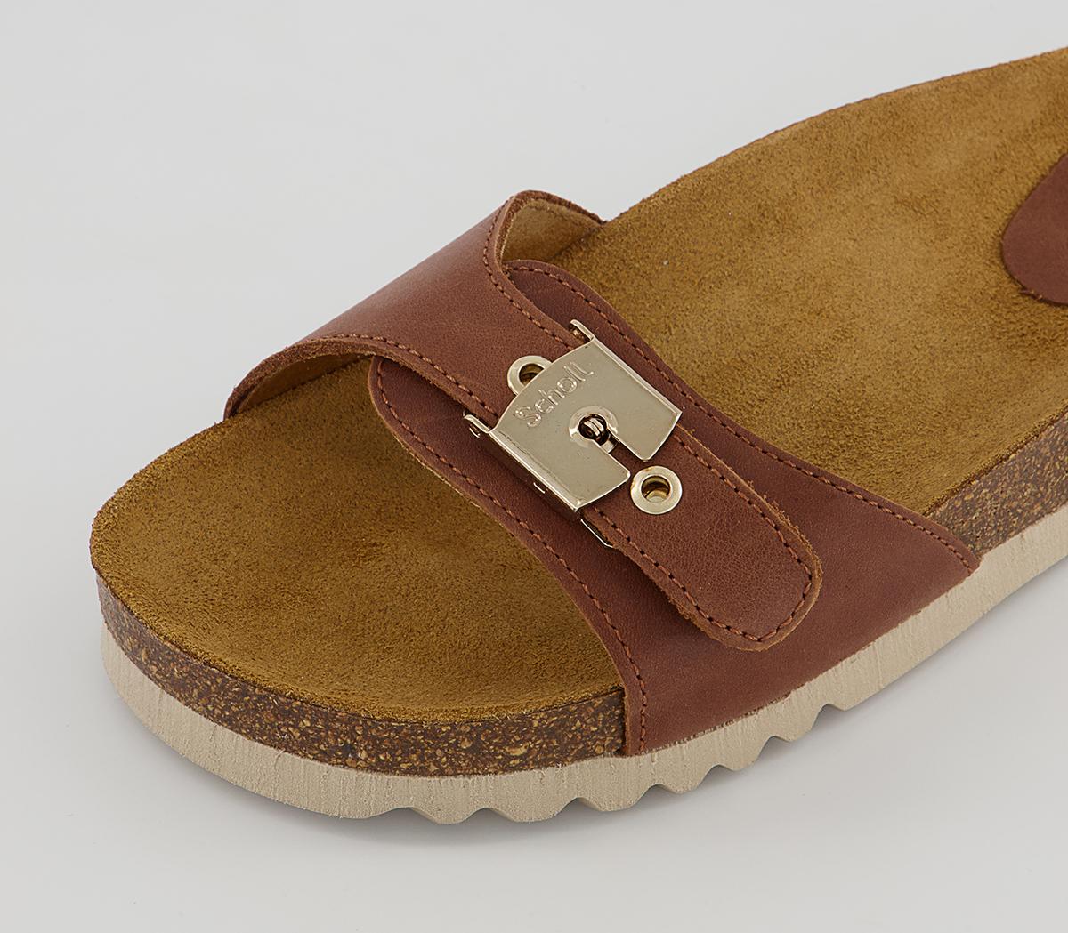 Scholl Nina Slides Scholl Nina Slides Light Brown
