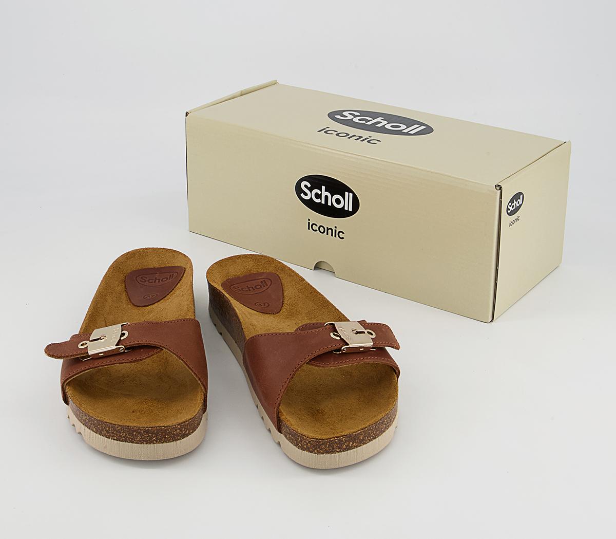Scholl Nina Slides Scholl Nina Slides Light Brown