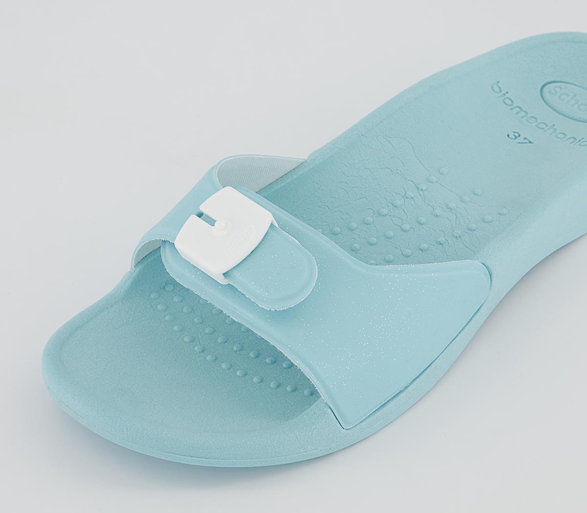 Scholl Scholl Sun Slides Scholl Scholl Sun Slides Light Blue Eva